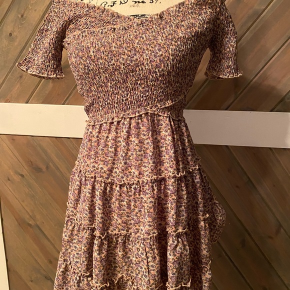 NWT Off Shoulder Mini Dress - Picture 2 of 6